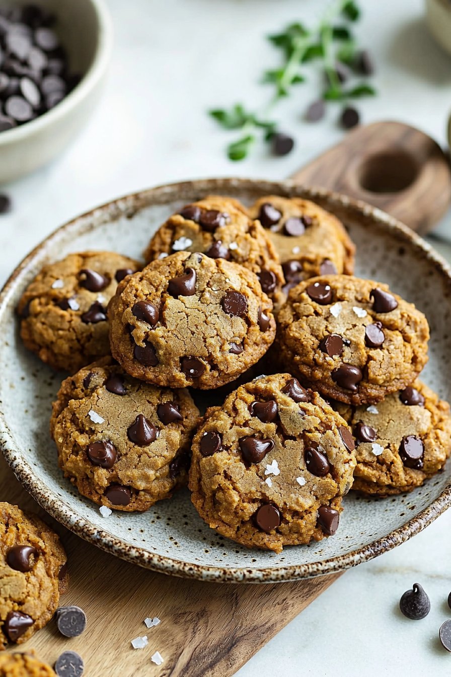 Pumpkin Chocolate Chip Cookies