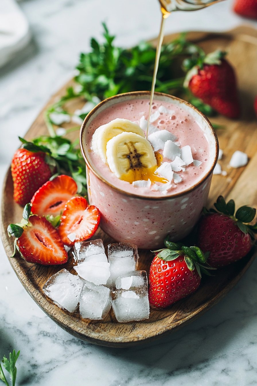 Strawberry Coconut Smoothie