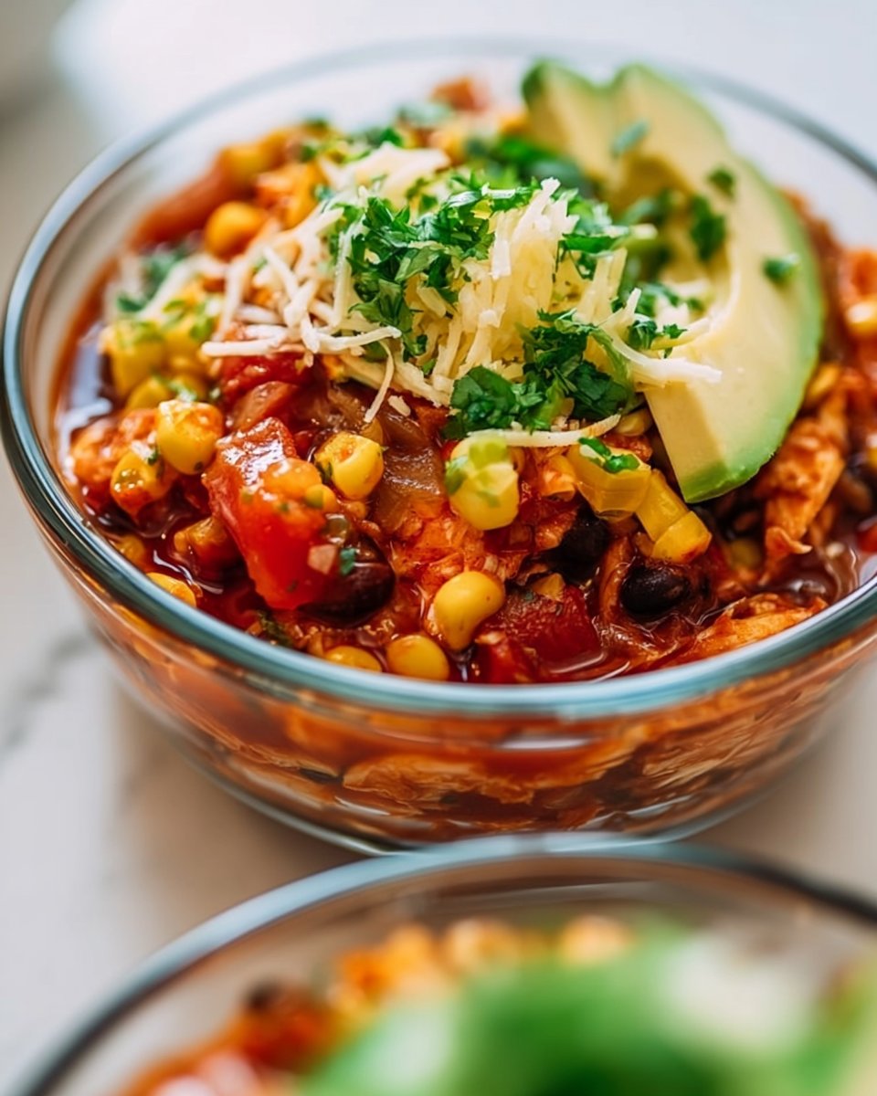 Proteinreiche Hähnchen-Enchilada-Schalen