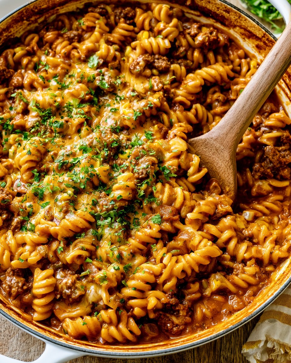 Cheeseburger Casserole