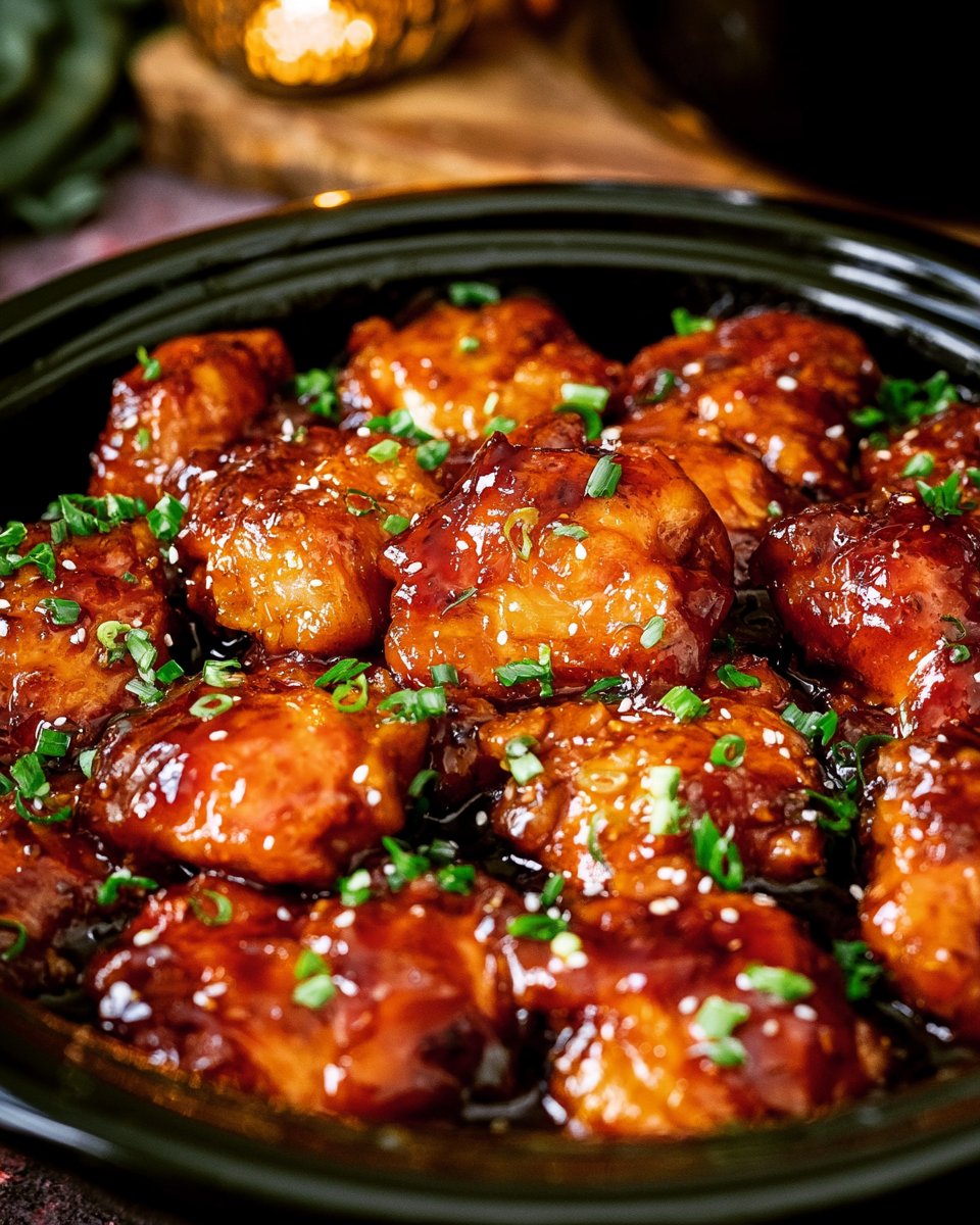 Crock Pot Honey Garlic Chicken Recipe