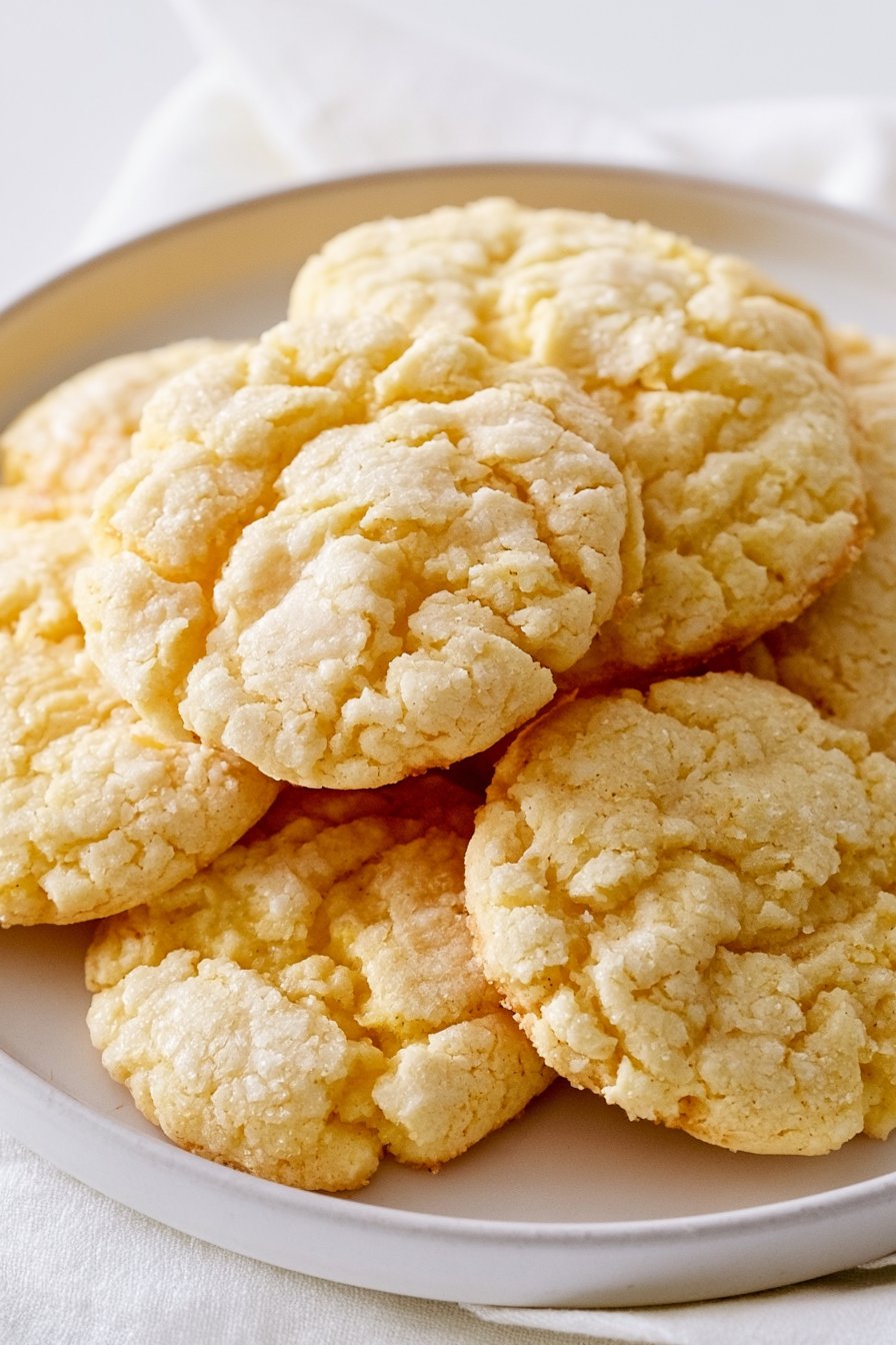 Gluten-Free Lemon Cookies (Dairy-Free)