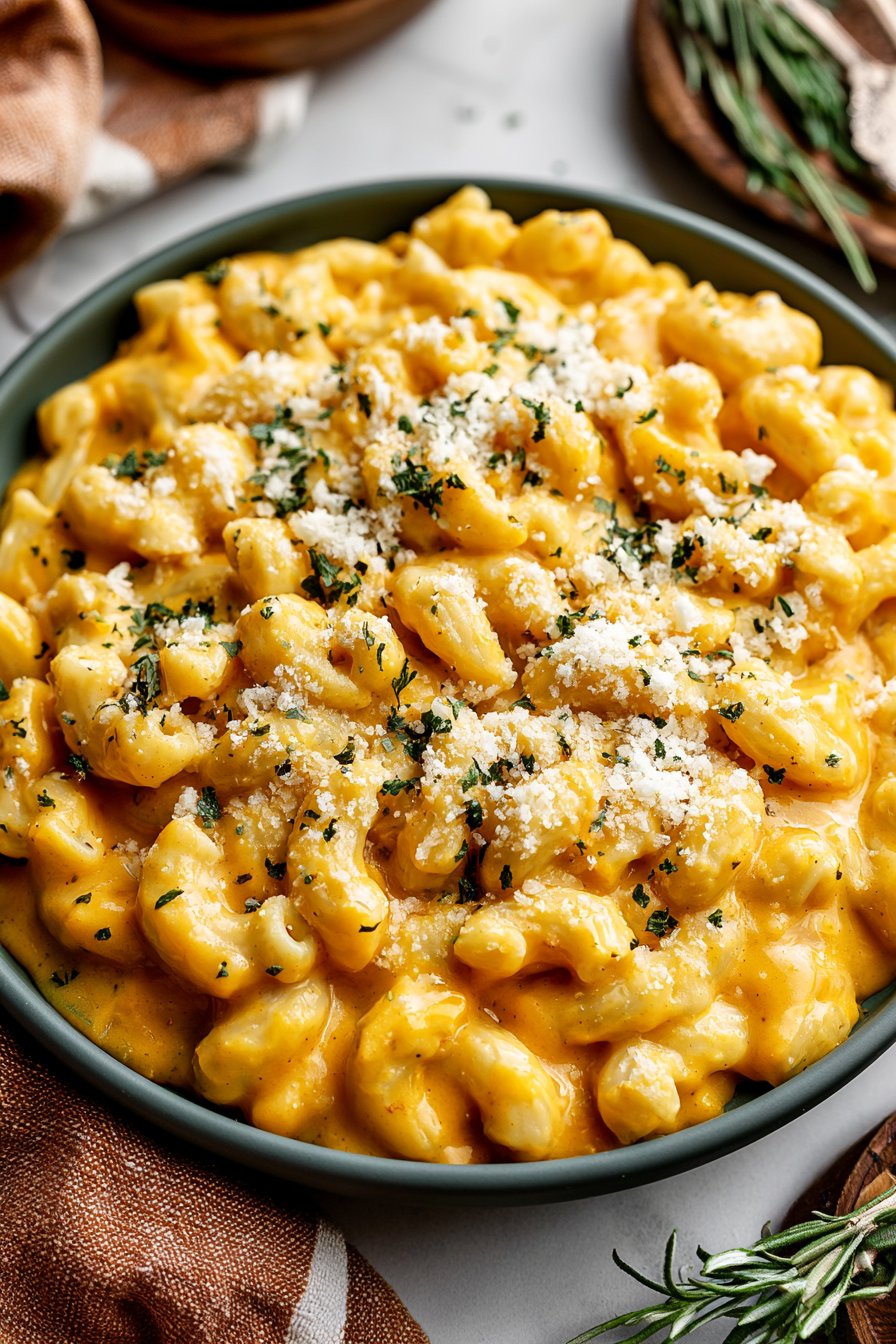 Creamy Butternut Squash Mac and Cheese