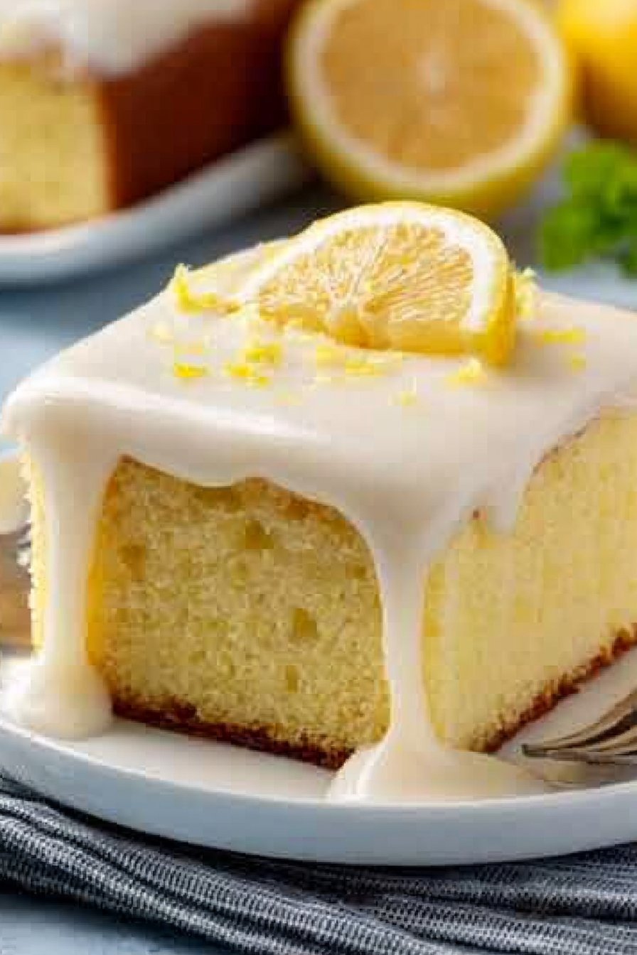 Lemonade Poke Cake Recipe