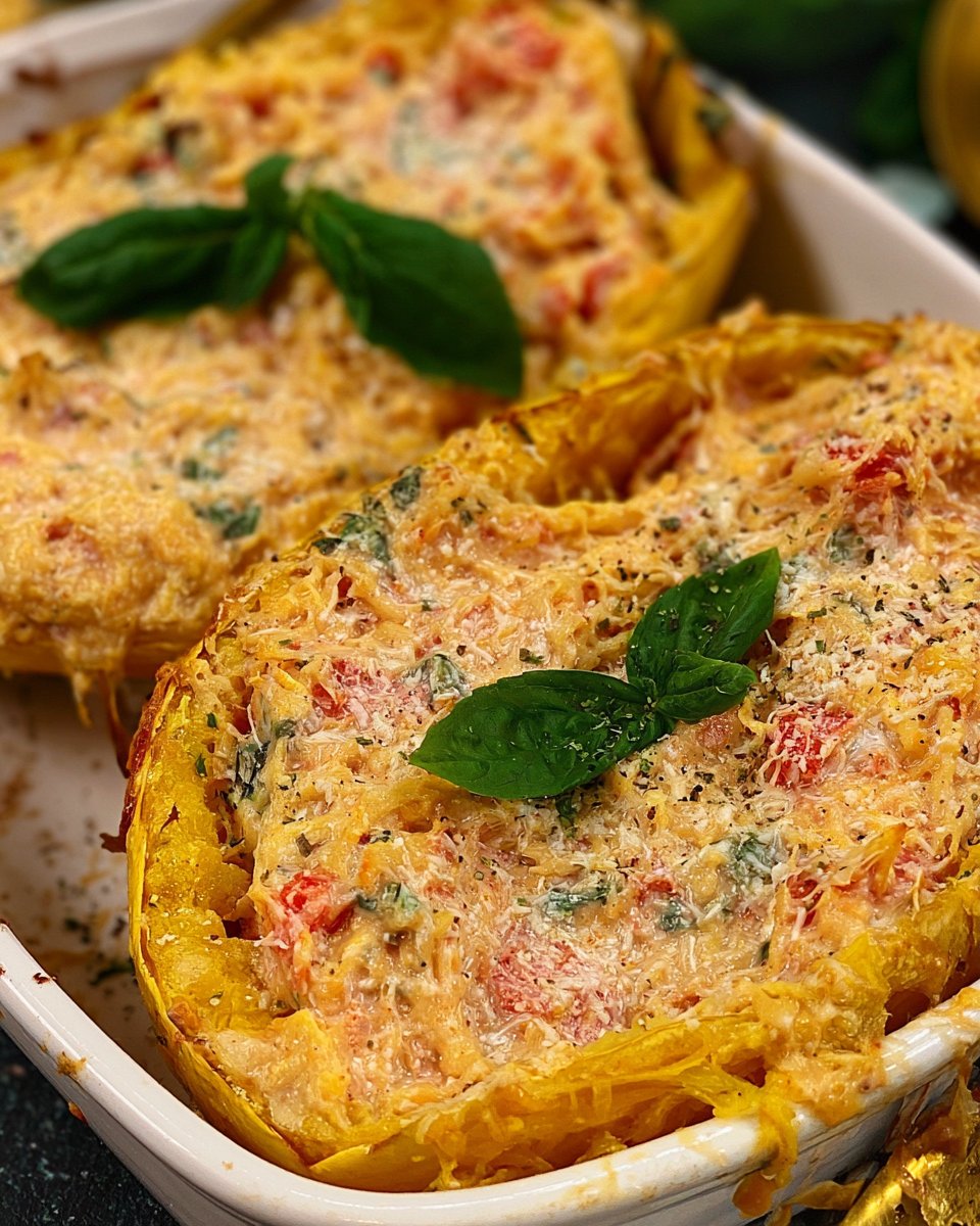 Boursin Spaghetti Squash