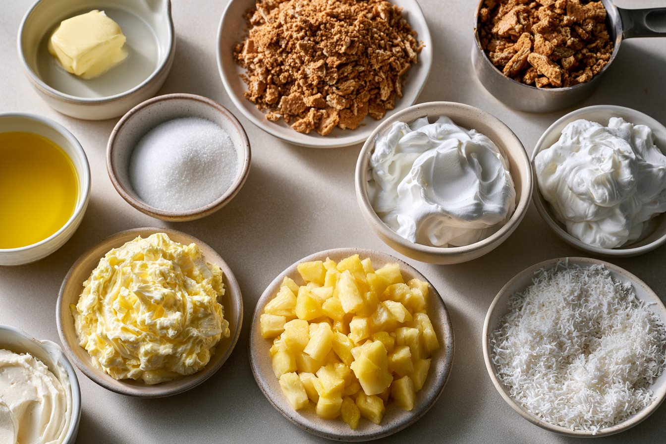 No Bake Pineapple Dream Dessert