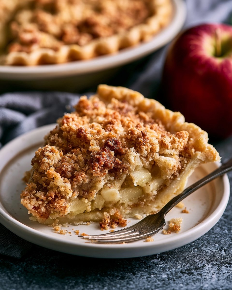 Apple Crumble Pie