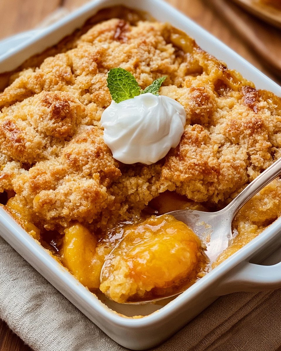Peach Cobbler