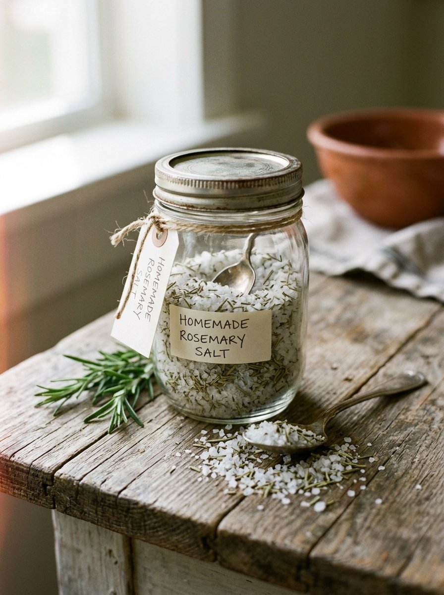 Homemade Rosemary Salt