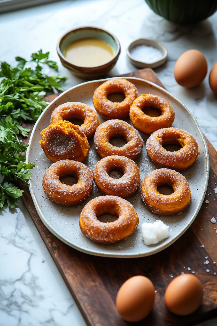 Kürbisdonuts