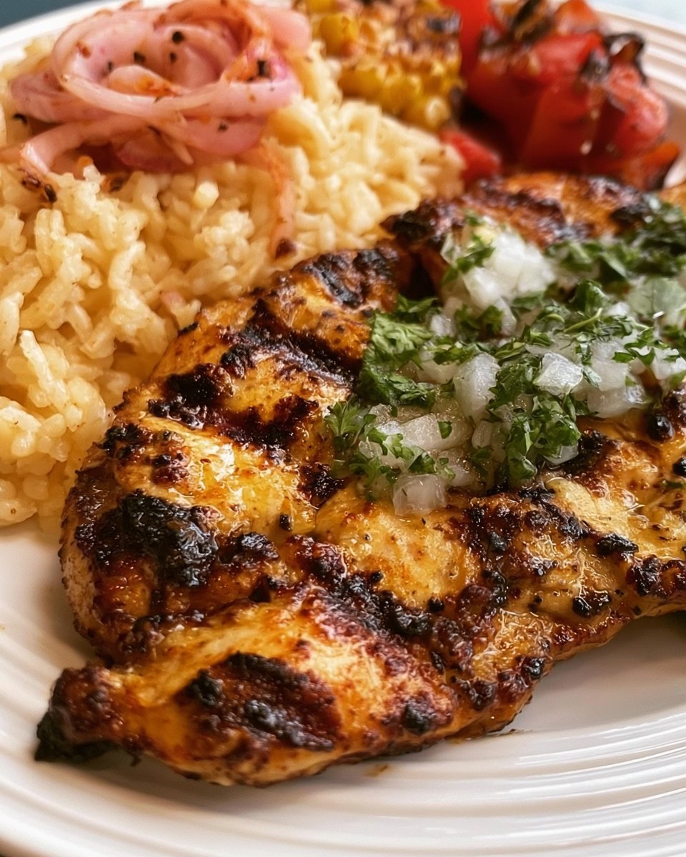 Cuban Grilled Chicken Breast Recipe