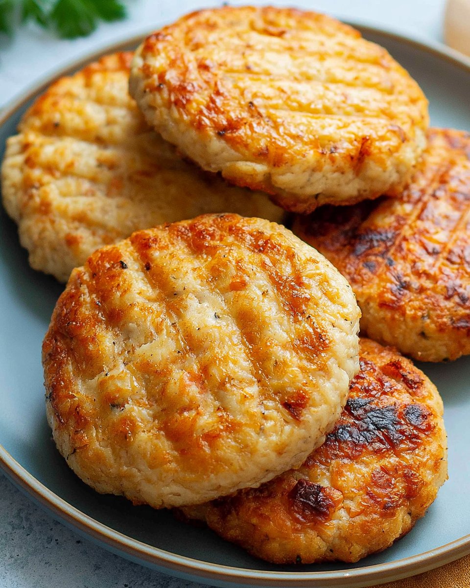 Air Fryer Chicken Patties