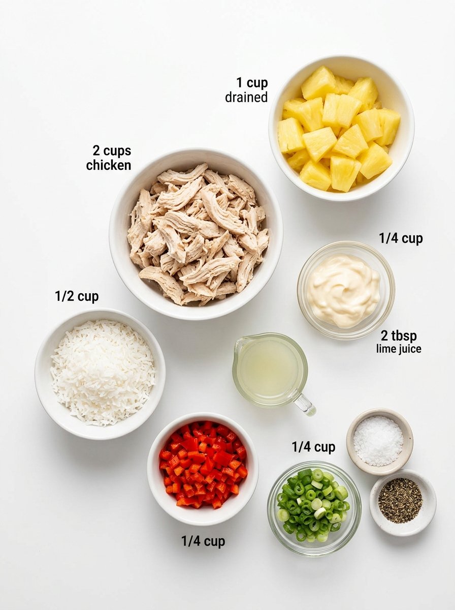 Pina Colada Chicken Salad