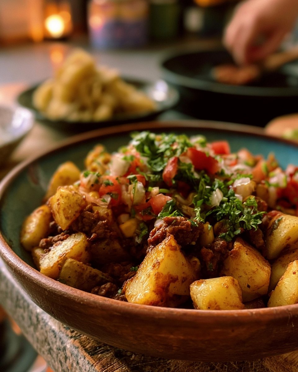 Loaded Potato Taco Bowl Recipe
