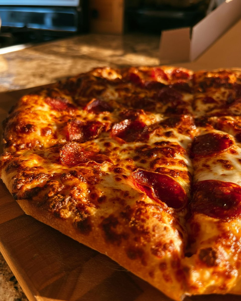 Delicious pizza