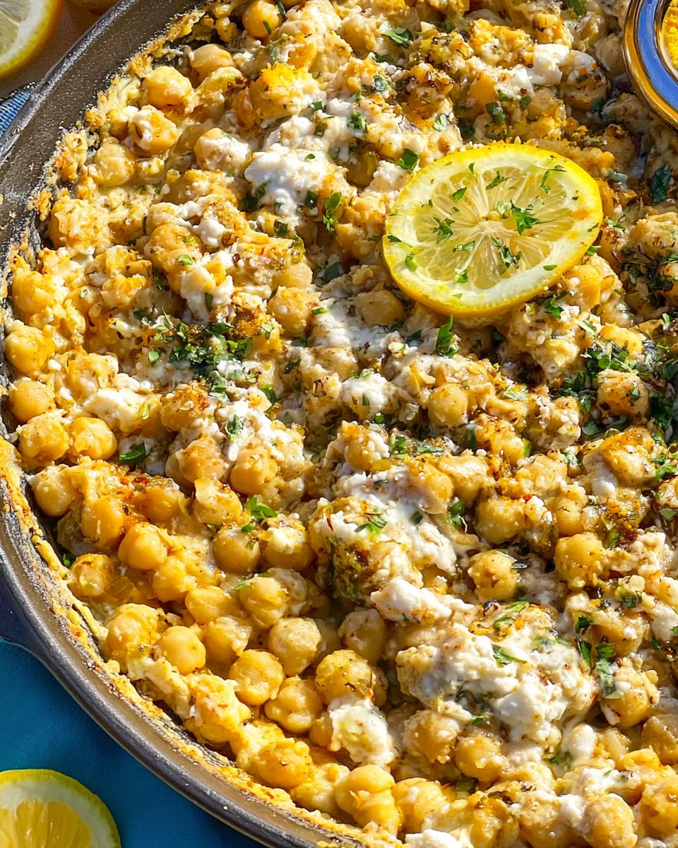 Chickpea Lemon Skillet