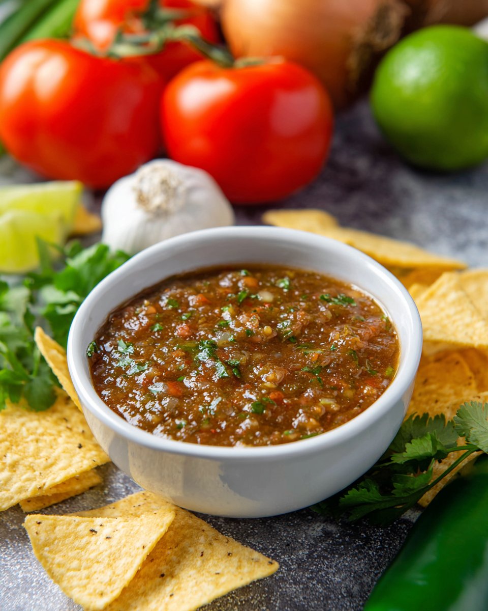 Grilled Tomato Salsa