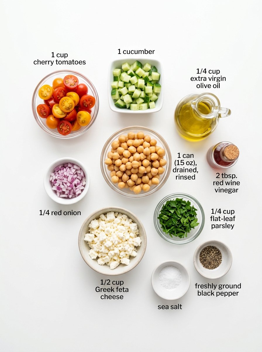 Greek Chickpea Salad