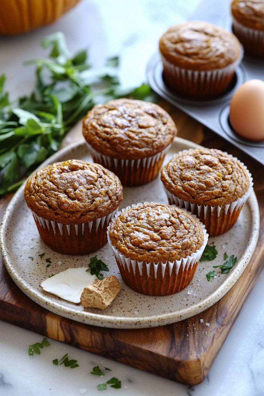 Gesunde Kürbismuffins