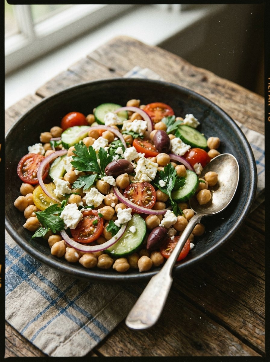 Greek Chickpea Salad