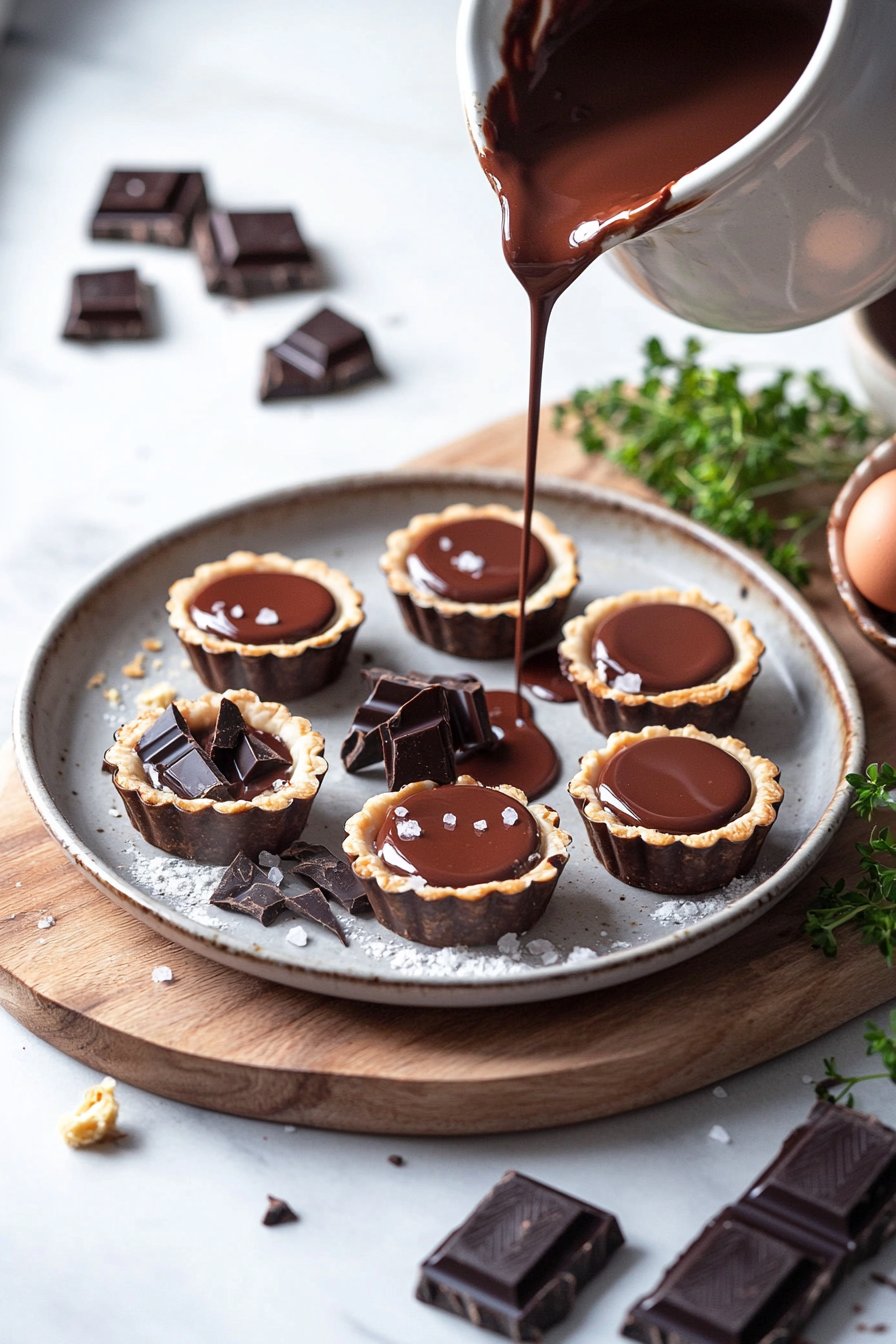 Mini Chocolate Tarts