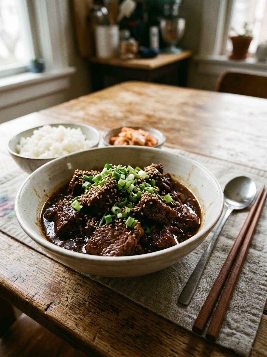 Irresistibly Tender Slow Cooker Korean Beef