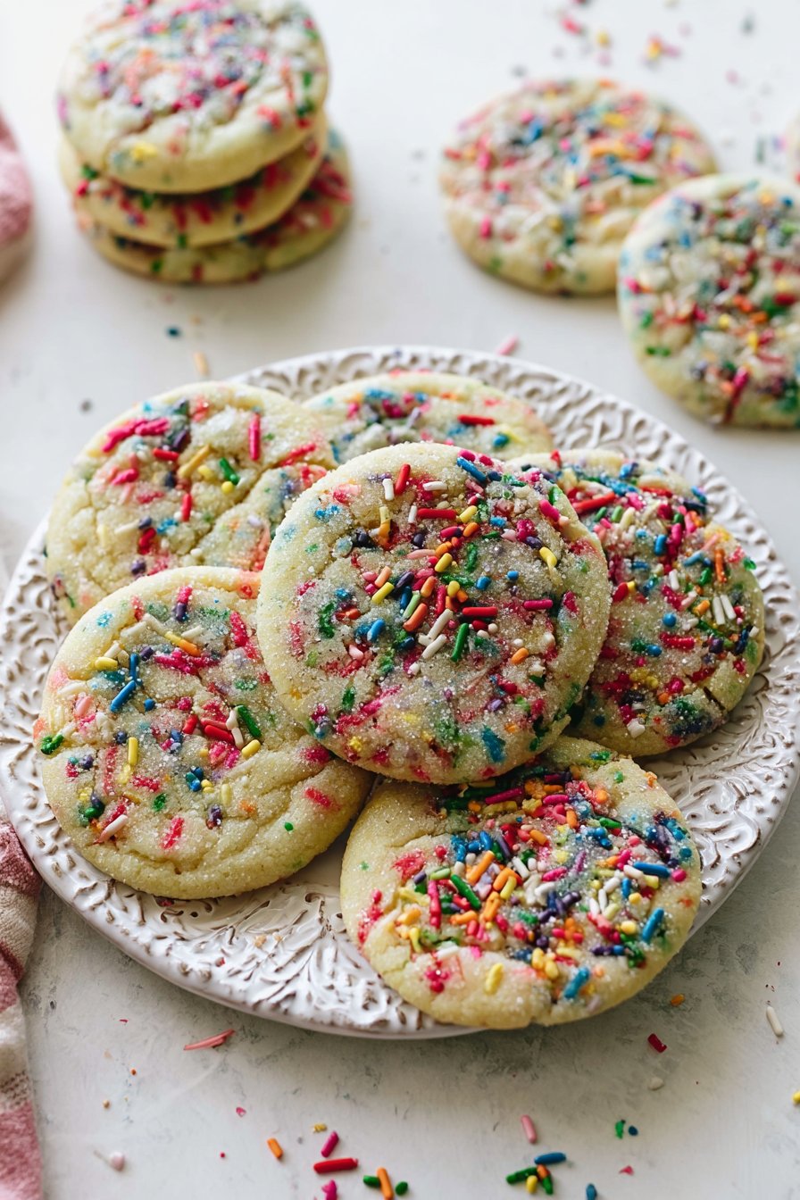 Sprinkle Sugar Cookies