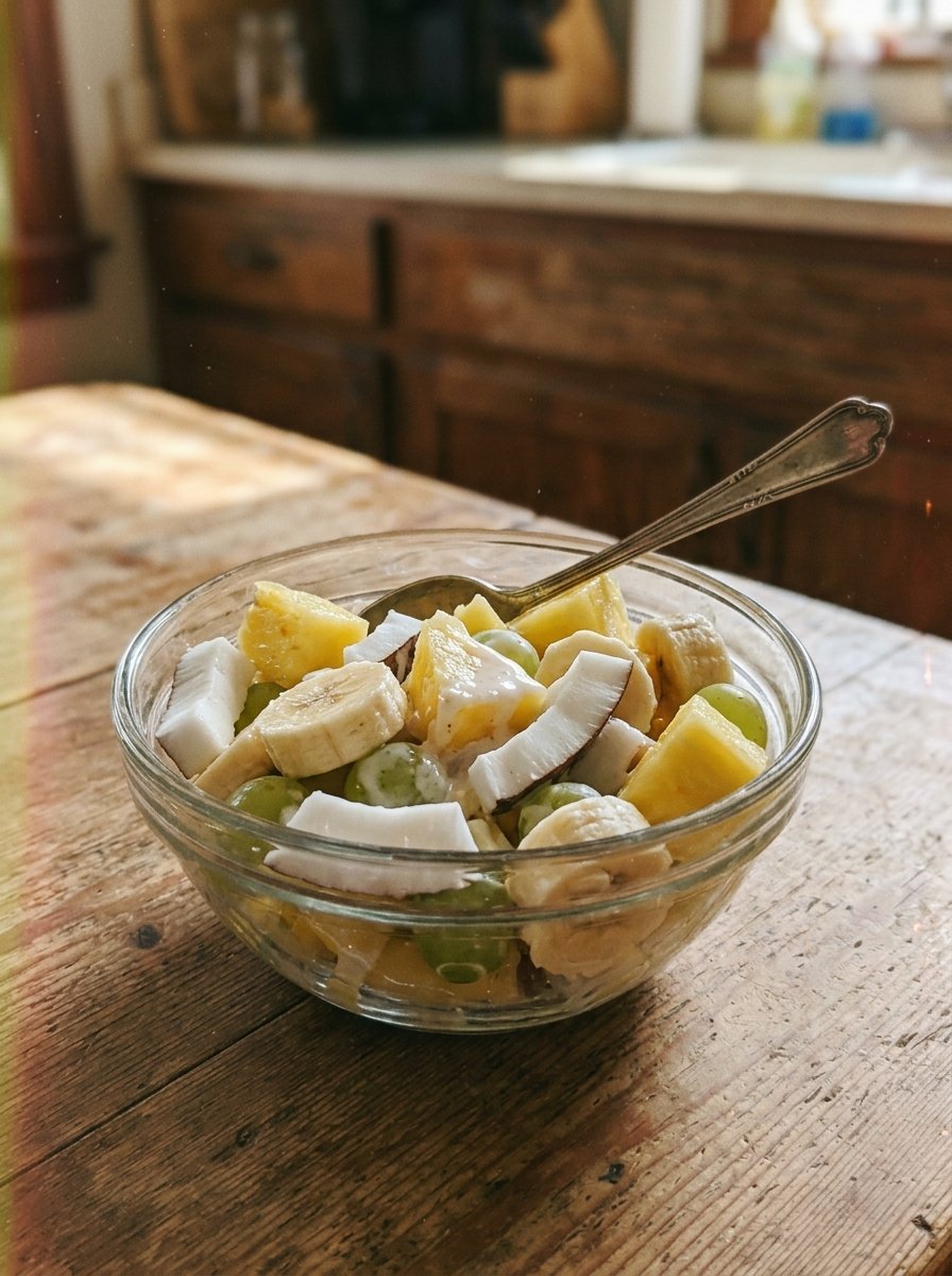 The Tropical Taste of Pina Colada Fruit Salad