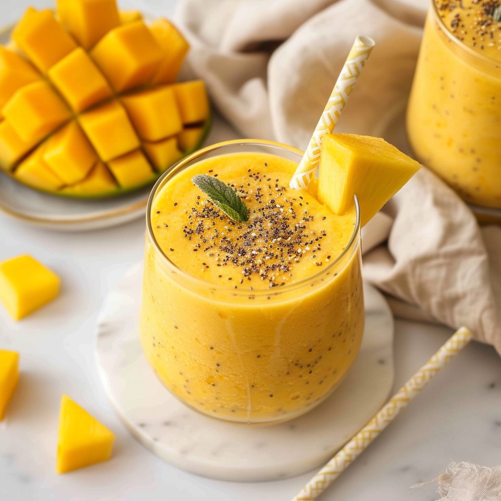 Mango Kefir Smoothie