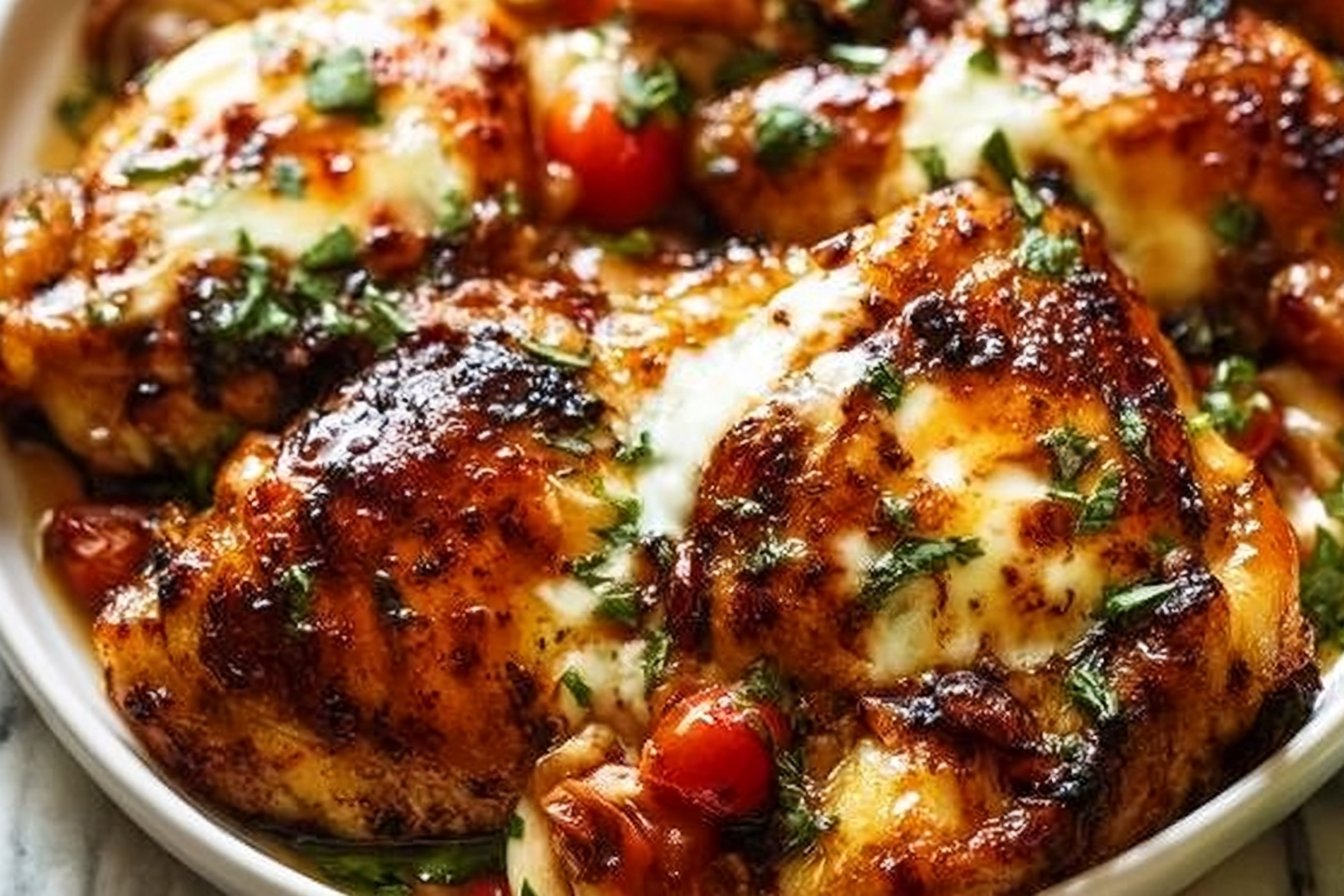 Balsamic Chicken Skillet 2 One-Pan Balsamic Chicken