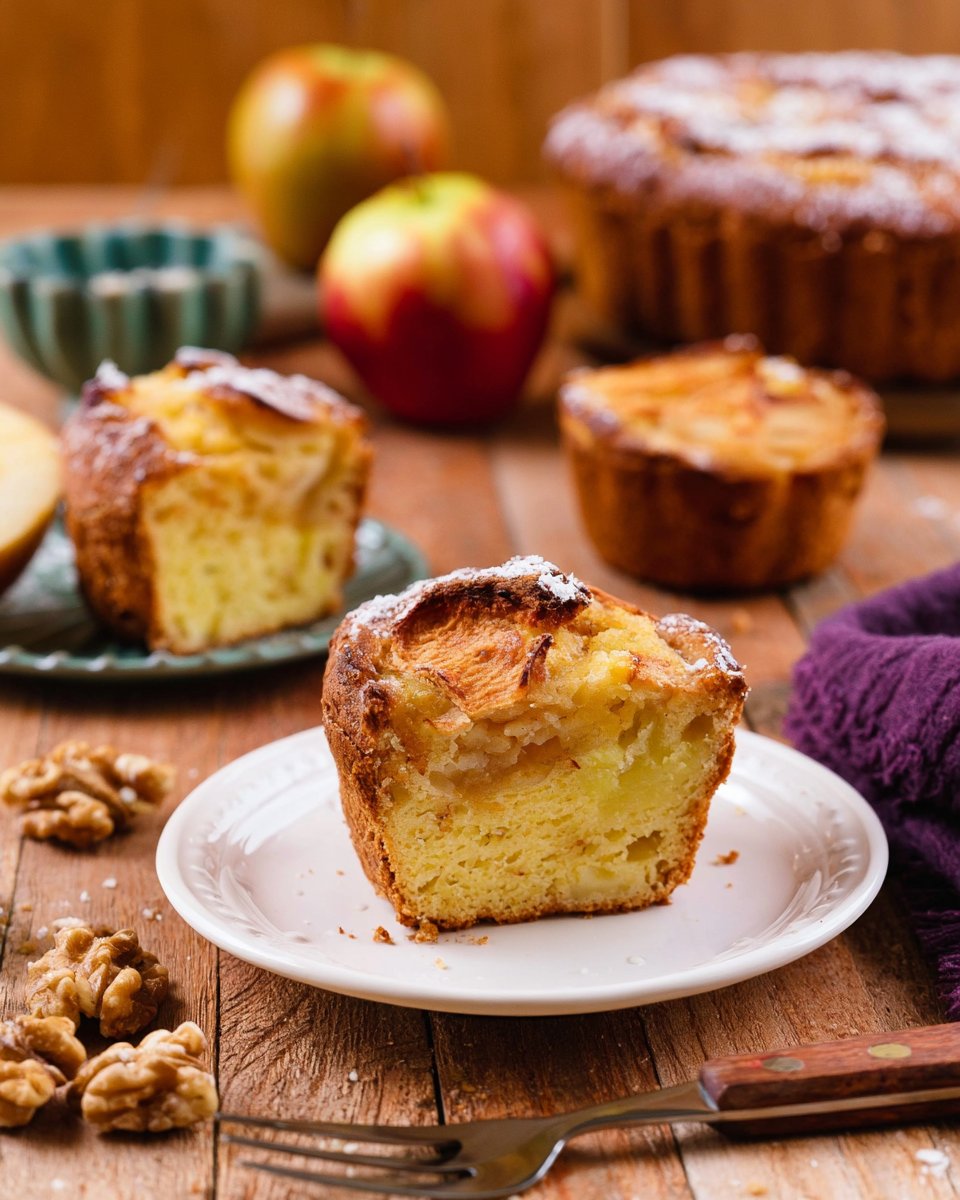 Air Fryer Apple Cake