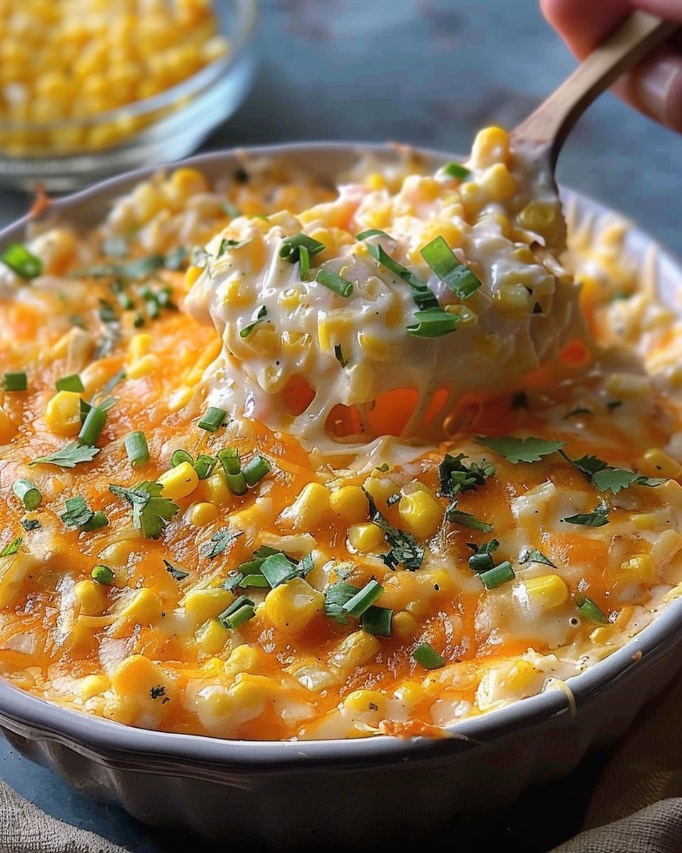 Cheesy Creamy Mexican Corn Dip