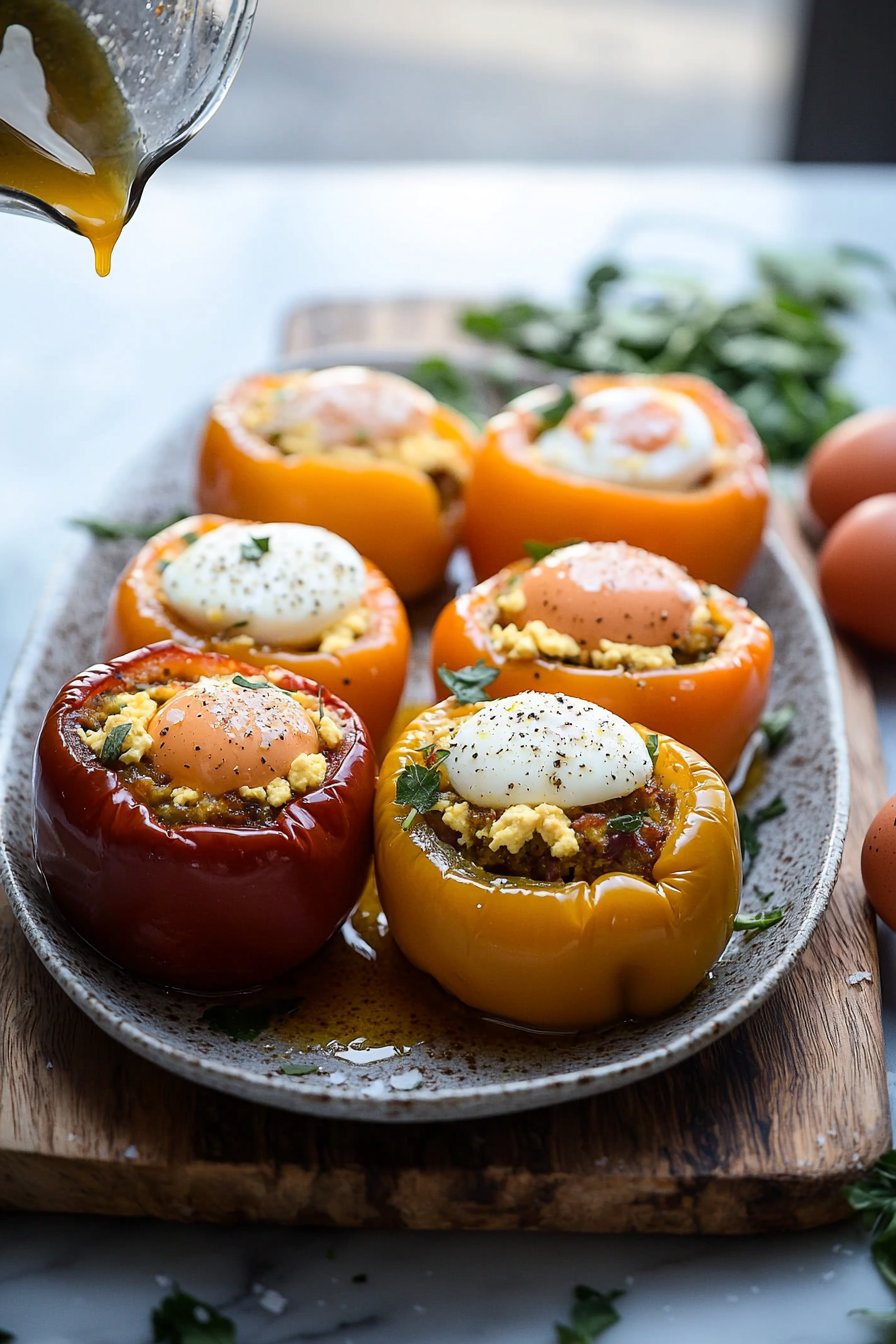 Egg-Stuffed Breakfast Peppers