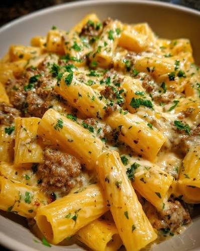 Garlic Butter Rigatoni