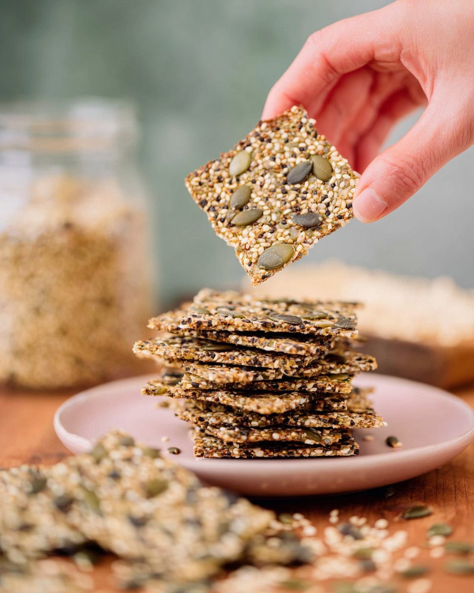 Gluten Free Seed Cracker Recipe