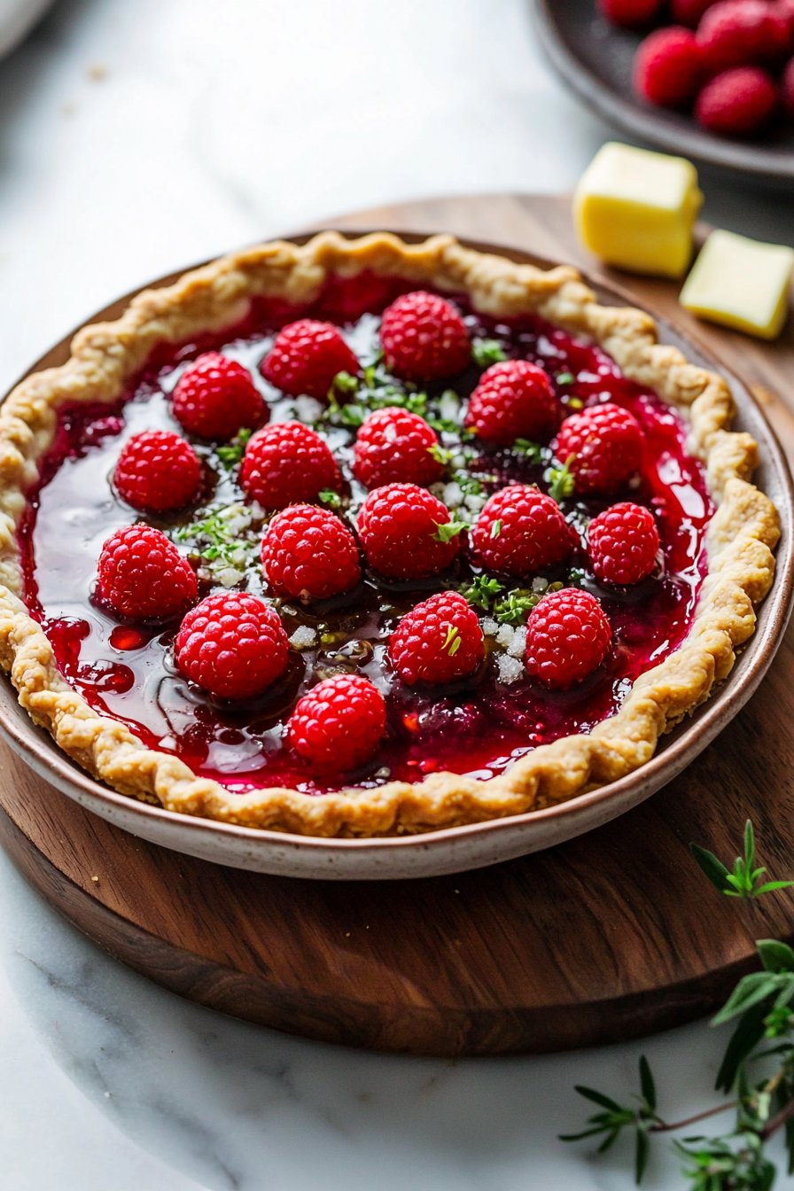 Homemade Raspberry Pie