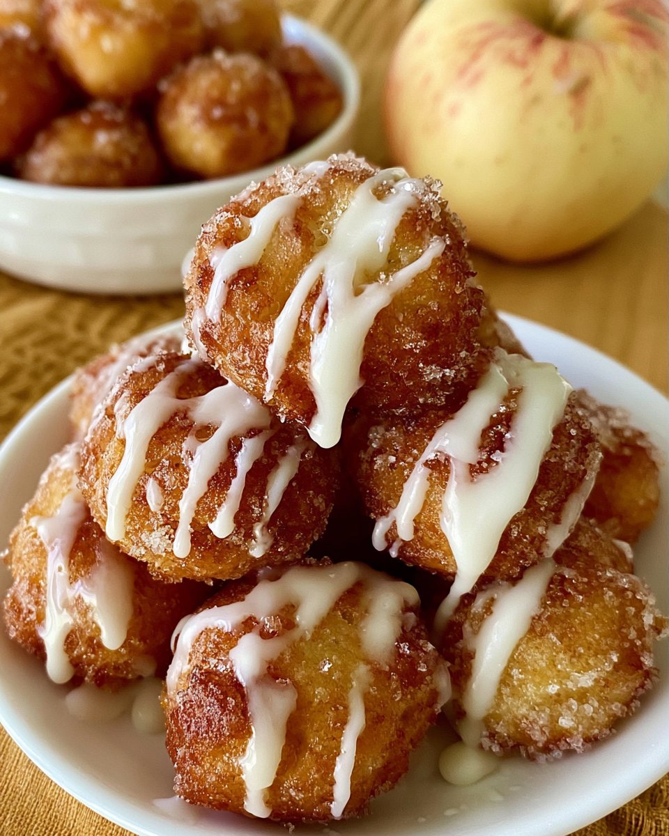 Apple Fritter Bites
