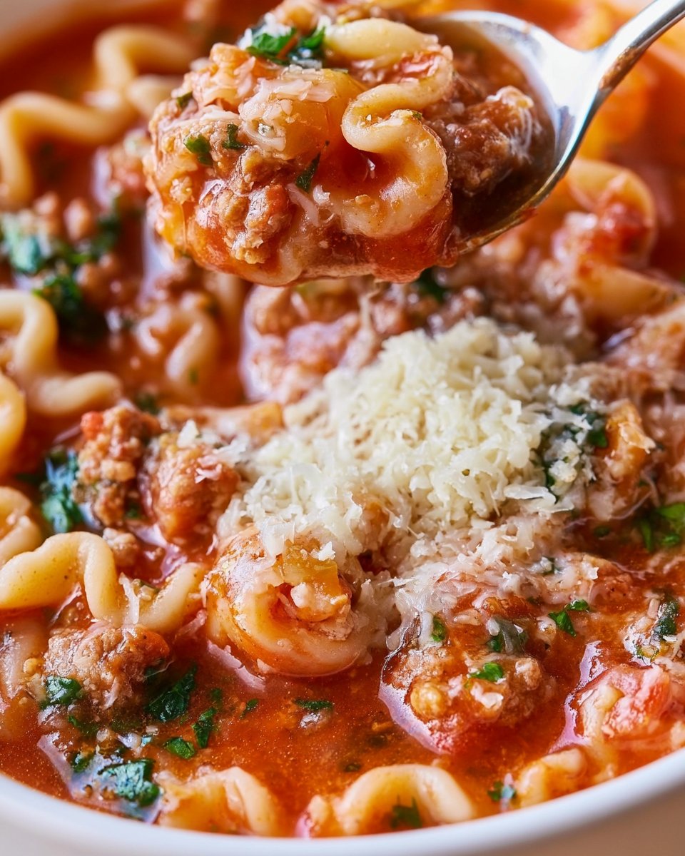 Protein-Packed Lasagna Soup