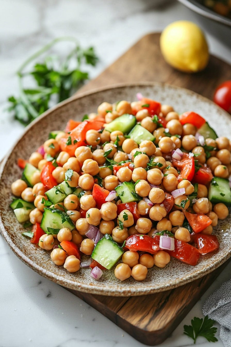 Refreshing Chickpea Salad