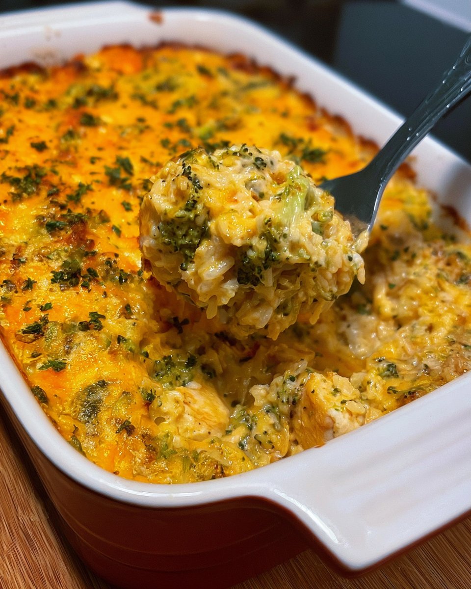 Chicken Broccoli Rice Casserole