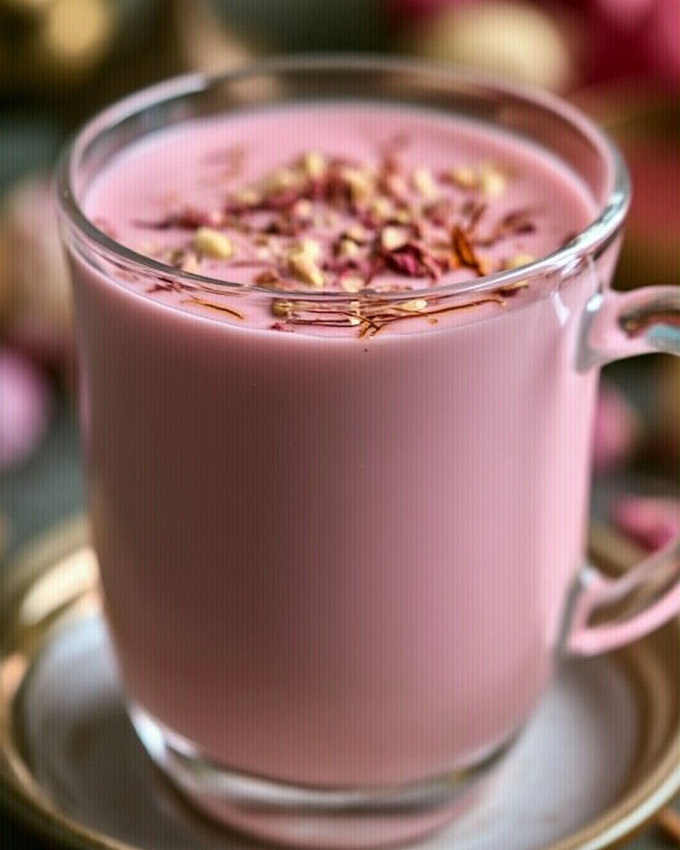 Kashmiri Pink Tea (Noon Tea)