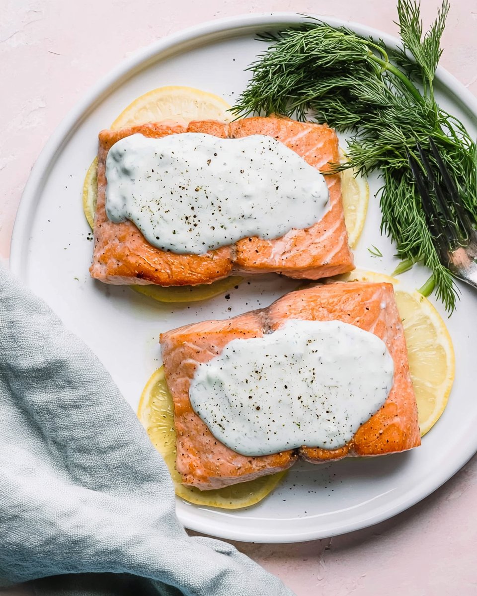 Lemon Dill Salmon (Easy Dinner!)