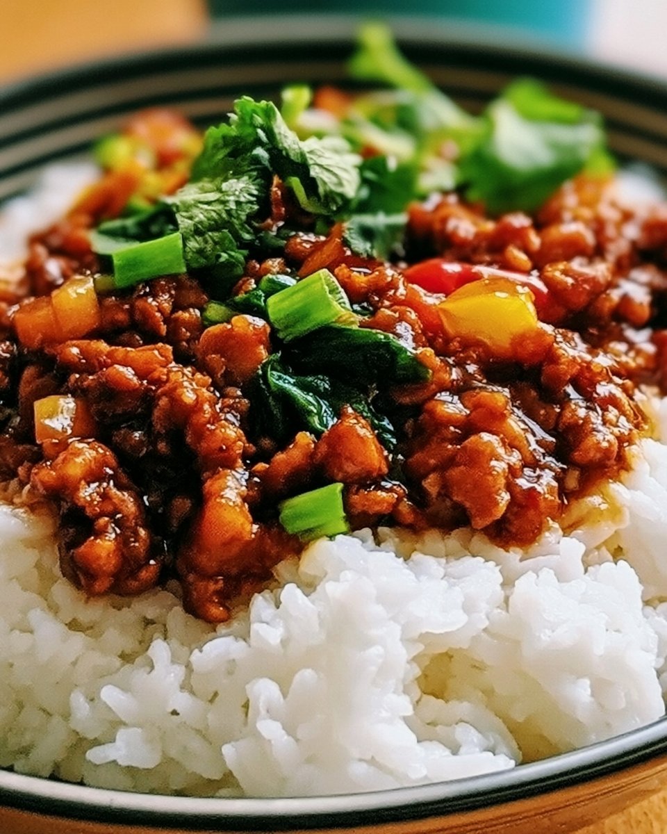 Honey Garlic Ground Turkey Recipe in 25 Minutes