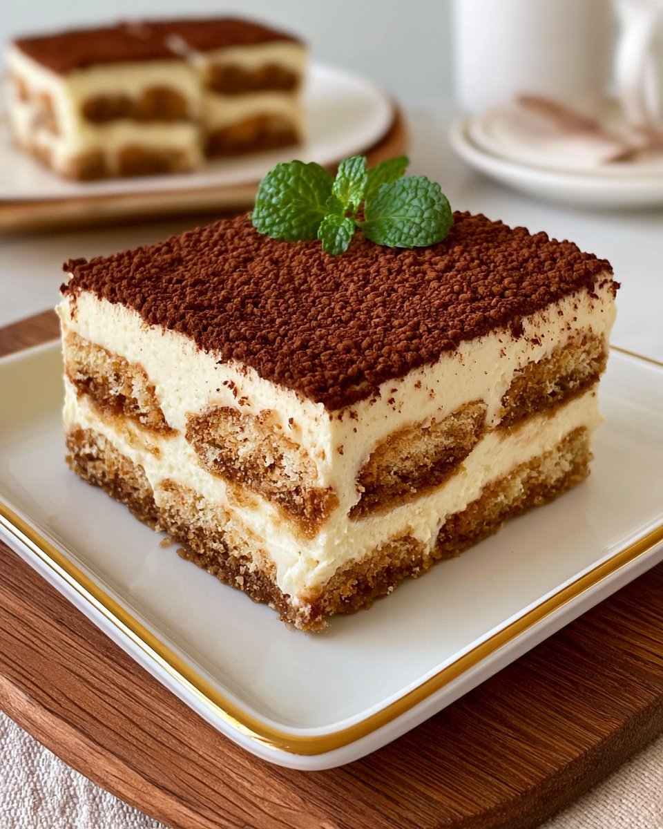 No-Bake Tiramisu Cheesecake Squares