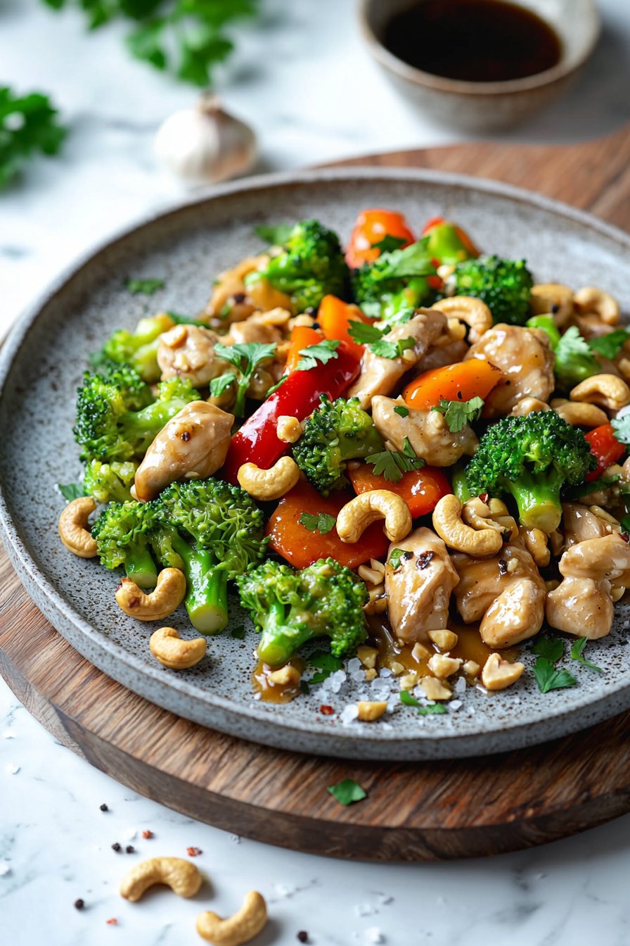Thai Cashew-Hühnchen