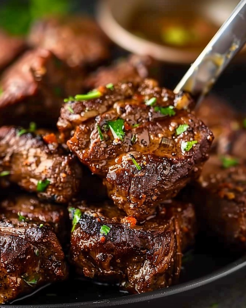 Cajun Garlic Butter Steak Bites