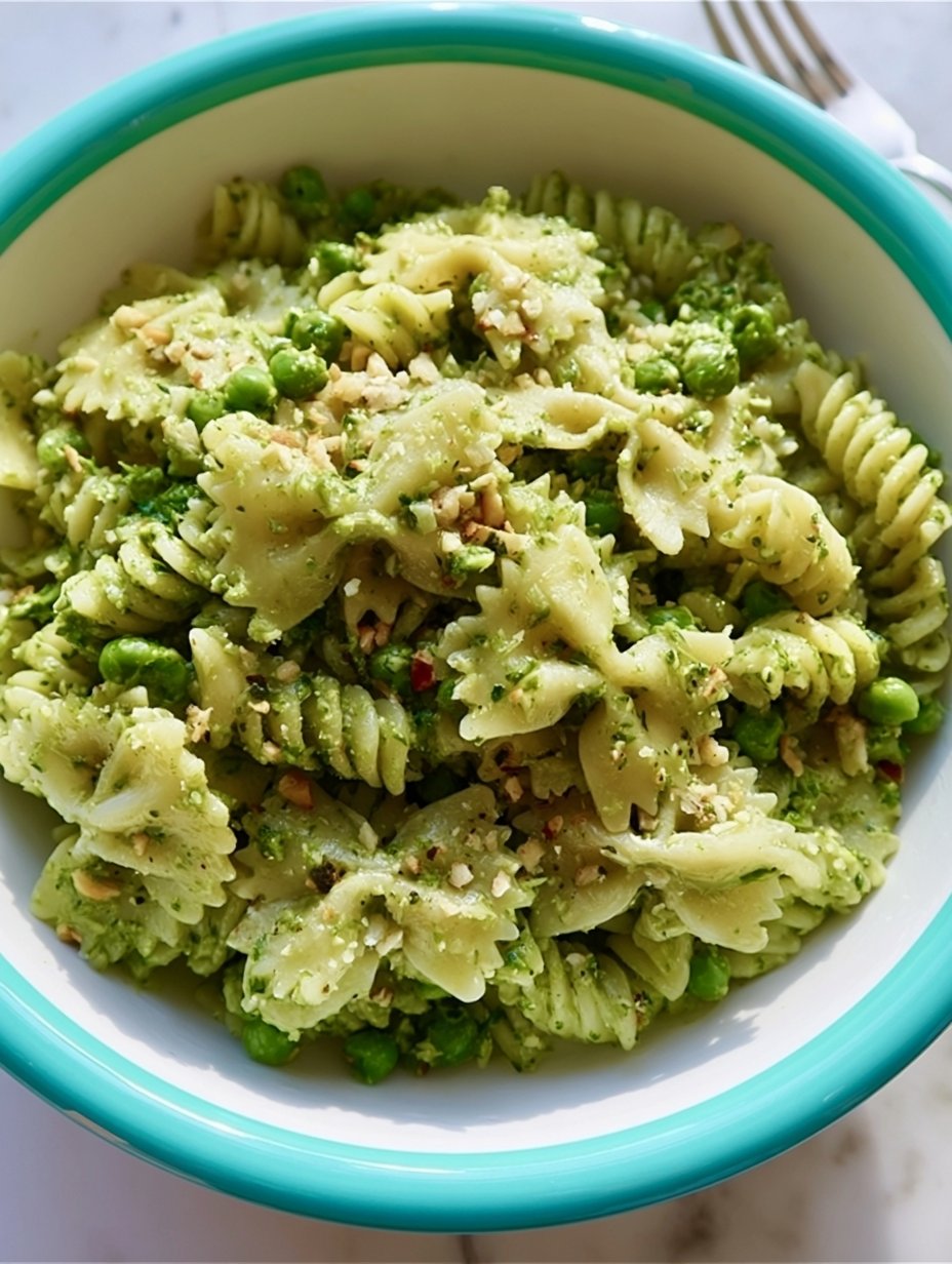 Receta de Ensalada de Pasta con Pesto de Ina Garten