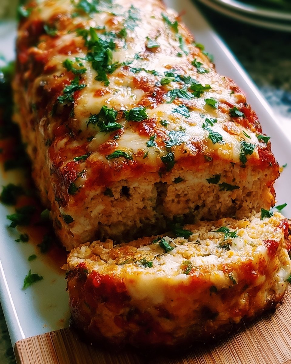 Parmesan Chicken Meatloaf Recipe
