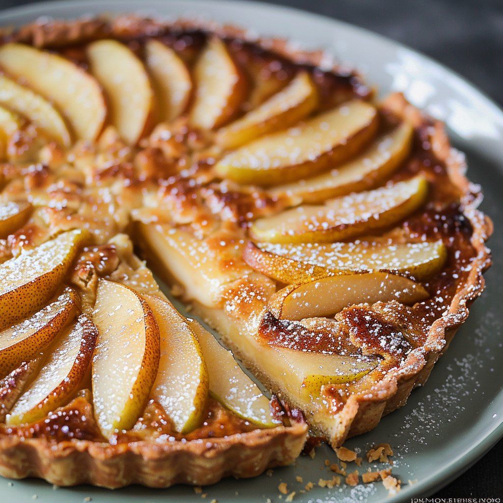 Pear Frangipane Tart