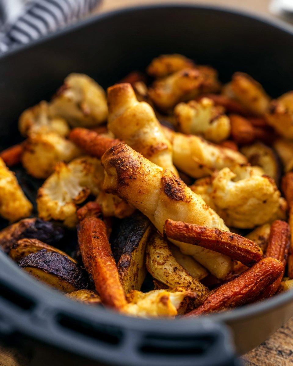 Air Fryer Winter Vegetable Medley